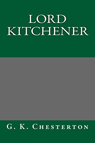 Lord Kitchener book cover