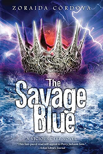 The Savage Blue book cover