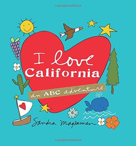 I Love California book cover