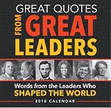 2018 Great Quotes From Great Leaders Boxed Calendar