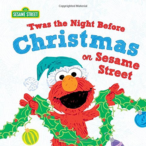 Cover of Twas the Night Before Christmas on Sesame Street