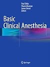 Basic Clinical Anesthesia