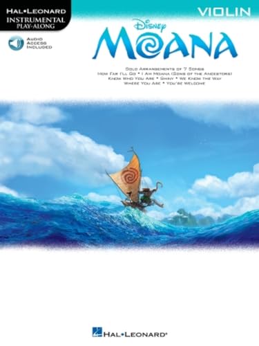 Moana: Violin book cover