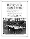 History of U.S. Table Tennis Volume 1