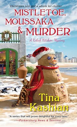 Mistletoe, Moussaka, and Murder book cover