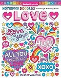 Notebook Doodles Love: Coloring & Activity Book (Design Originals) 32 Sweet Designs with Hearts, Rainbows, Quotes, and More, on Thick Perforated Paper - Beginner-Friendly, Uplifting Art Activities