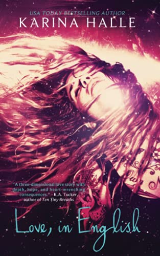 Love, in English book cover