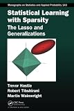Statistical Learning With Sparsity The Lasso And Generalizations Chapman Hallcrc Monographs On Statistics And Applied Probability