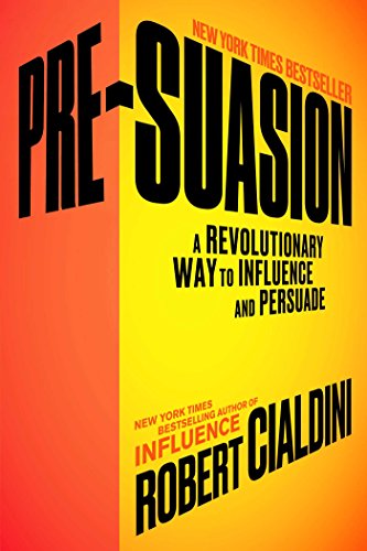Pre-Suasion by Robert B. Cialdini audiobook cover