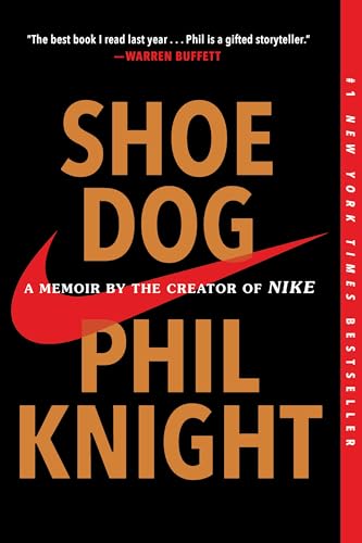 Shoe Dog by Phil Knight audiobook cover