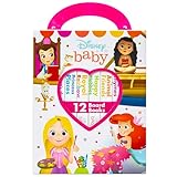 Disney Baby Princess My First Library Board Book Block 12 Book Set Pi Kids
