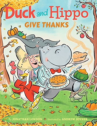 Duck and Hippo Give Thanks book cover