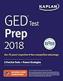 Kaplan Ged Test Prep 2018 2 Practice Tests Proven Strategies