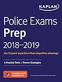 Police Exams Prep 20182019 4 Practice Tests Proven Strategies Kaplan Test Prep