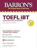 Toefl Ibt With 8 Online Practice Tests Barrons Test Prep