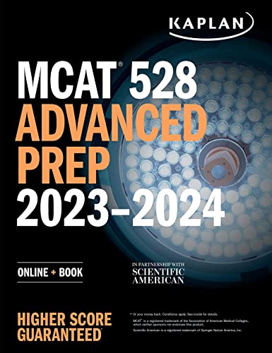 Kaplan Test Prep MCAT 528 Advanced Prep Book Simple Yet Solid An affordable, single-volume option