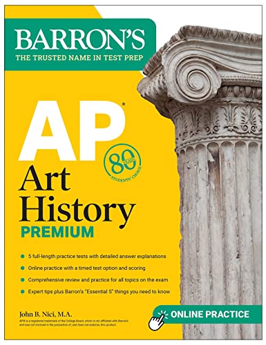Barron's AP Art History Premium, 6th Edition