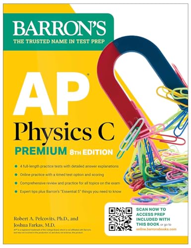 Barron's AP Physics C Premium, 8th Edition