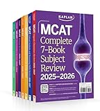 MCAT Complete 7-Book Subject Review 2025-2026, Set Includes Books, Online Prep, 3 Practice Tests (Kaplan Test Prep)