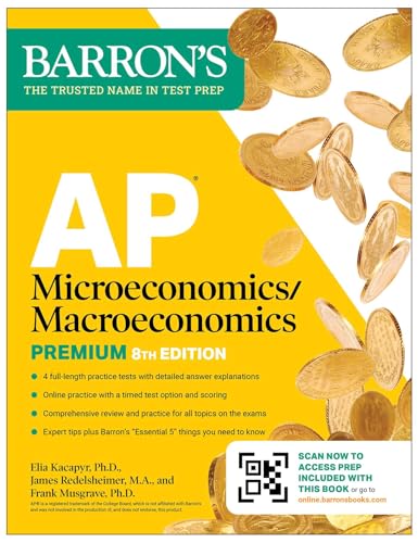 Barron's AP Microeconomics/Macroeconomics Premium, 8th Edition