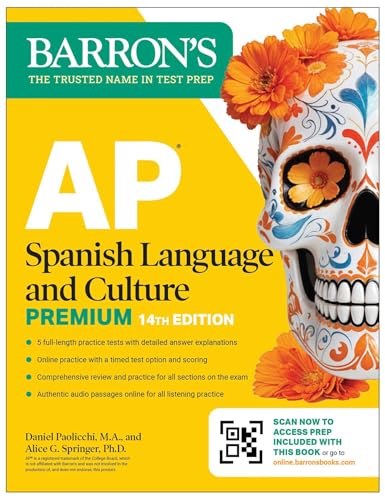Barron's AP Spanish Language and Culture Premium, 14th Edition