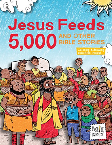 Cover of Jesus feeds 5,000 and other Bible stories