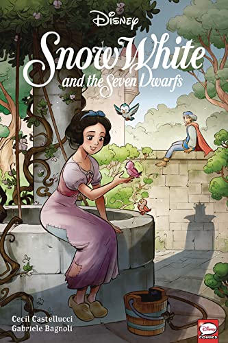 Disney Snow White and the Seven Dwarfs book cover
