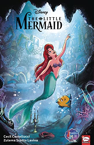 Disney the Little Mermaid book cover