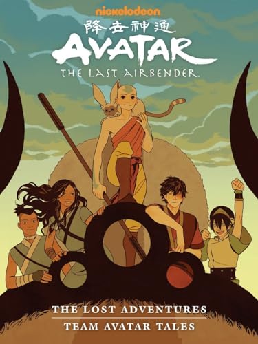 The Lost Adventures and Team Avatar Tales book cover