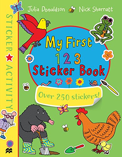 My First 123 Sticker Book: Over 230 Stickers! (With: Nick Sharratt) cover