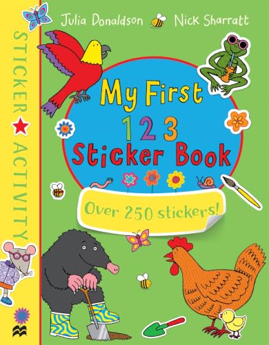 My First 123 Sticker Book: Over 230 Stickers! book cover