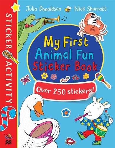 My First Animal Fun Sticker Book: Over 250 Stickers! book cover