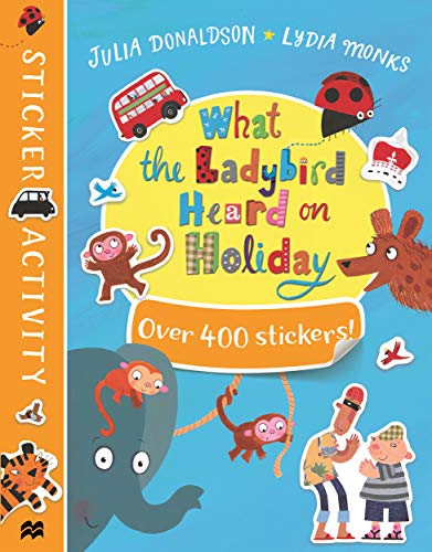 What the Ladybird Heard on Holiday Sticker Book cover