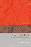 Contract Law : An Introduction To The English Law Of Contract For The Civil Lawyer