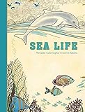 Sea Life Portable Coloring For Creative Adults Adult Coloring Books