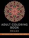 Adult Coloring Book: Relax (Peaceful Adult Coloring Book Series)