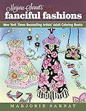 Marjorie Sarnats Fanciful Fashions New York Times Bestselling Artists Adult Coloring Books