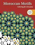 Moroccan Motifs Coloring For Everyone Creative Stress Relieving Adult Coloring