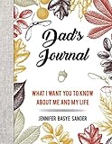 Dads Journal What I Want You To Know About Me And My Life