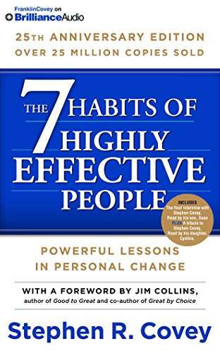 英語の勉強で役立つオーディオブック・人気投票&ランキング 3位 The 7 Habits of Highly Effective People: Powerfulの画像