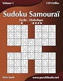 Sudoku Samoura%C3%AF   Facile %C3%A0 Diabolique   Volume 1   159 Grilles