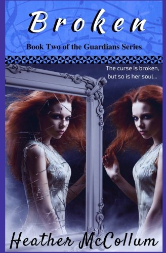 Broken book cover