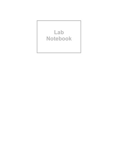 Portada de Lab Notebook: Biology Laboratory Notebook for Science Student / Research / College [ 101 pages * Perfect Bound * 8 x 10 inch ] (Composition Books - Specialist Scientific)