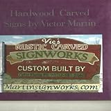 Hardwood Carved Signs