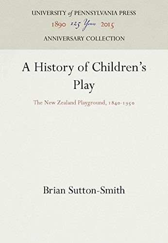 Cover of History of Children's Play