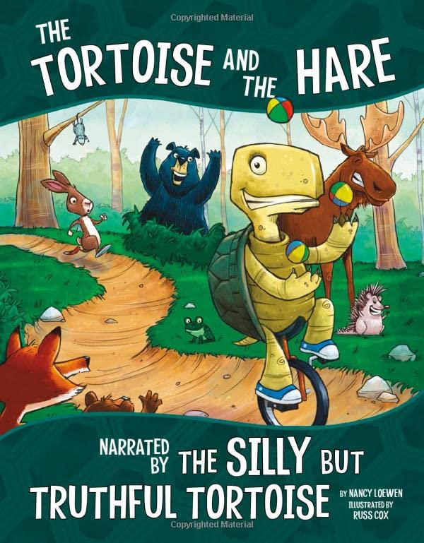 Cover of Tortoise and the Hare, Narrated by the Silly but Truthful Tortoise