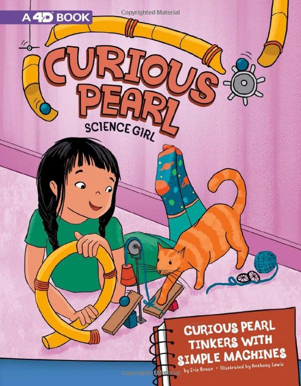 Cover of Curious Pearl Tinkers with Simple Machines