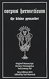Corpus Hermeticum The Divine Pymander