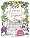 Le Secret De La For%C3%AAt: Cherche Les Bijoux Cach%C3%A9s. Coloriages Anti Stress Pour Adultes.