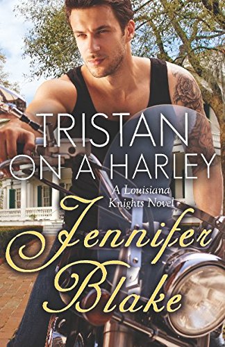 Tristan on a Harley book cover
